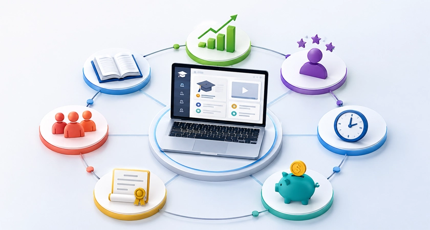 7 Key Benefits of Using a Learning Management System